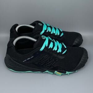 Merrell Black with Teal Accents Athletic Shoes